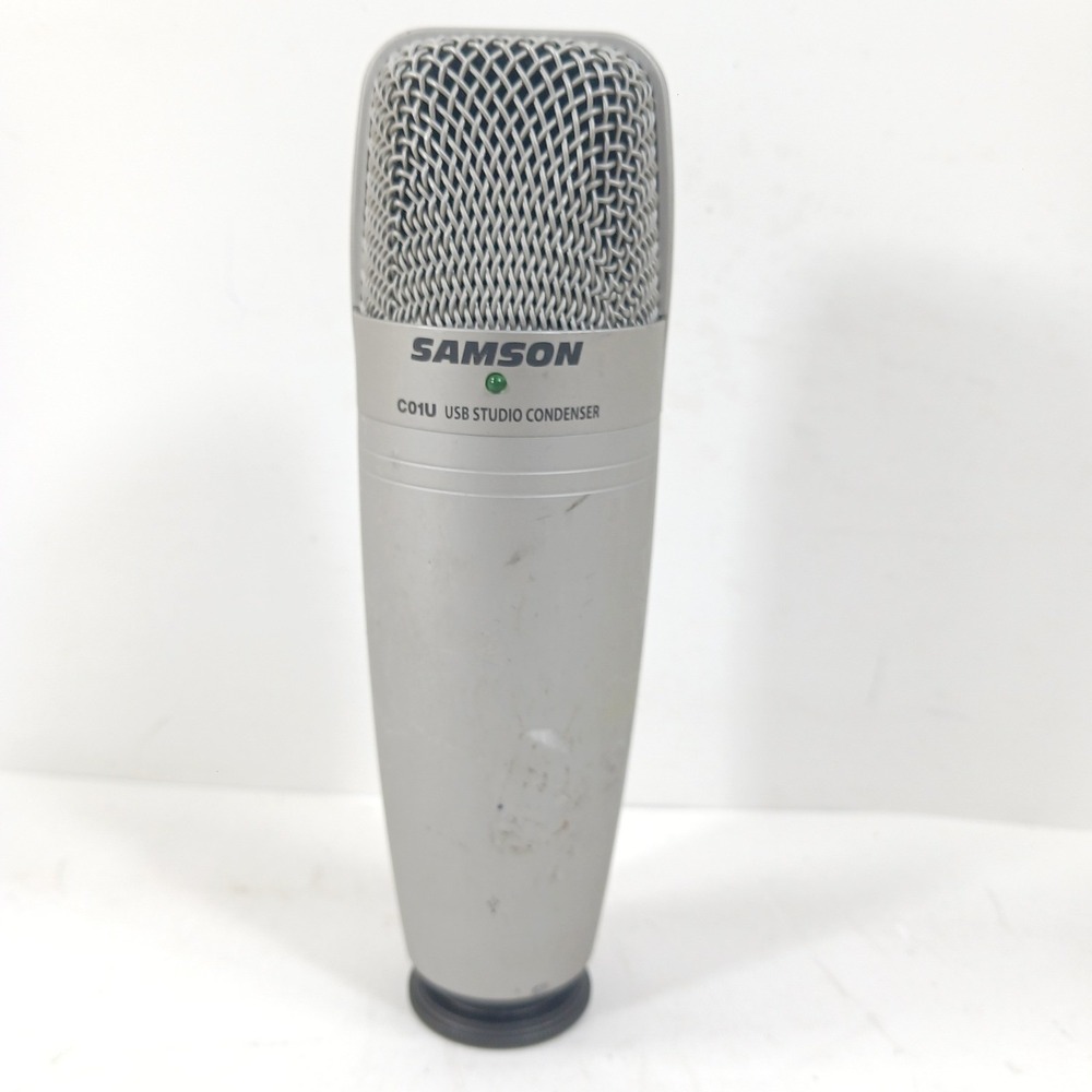 Samson C01U USB Studio Condenser‎ Microphone Silver Podcast Recording Mic - Picture 4 of 7